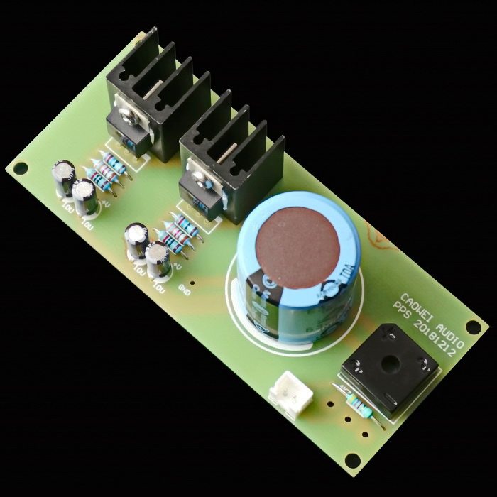 Cao Wei Studio sang and played the LM317 regulated power supply board