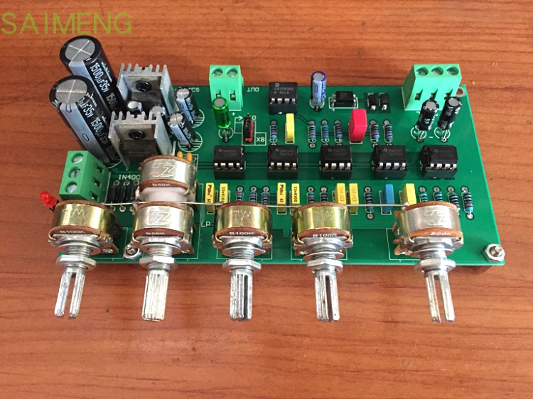 BO Shi pre-board low-pass tone board cannon with filter dynamic equalization fever strong goods home movie limited time offer