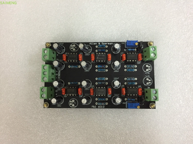 German G601 pre-board fever HIFI audio amplifier pre-op amp buffer amplifier tuning board limited time offer