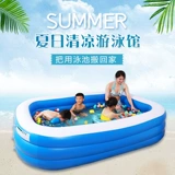 Большой надувной складной бассейн для плавания для раннего возраста, увеличенная толщина