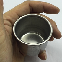 Stainless steel medicine cup small medicine Cup Cup with scale small medicine cup 40 ml