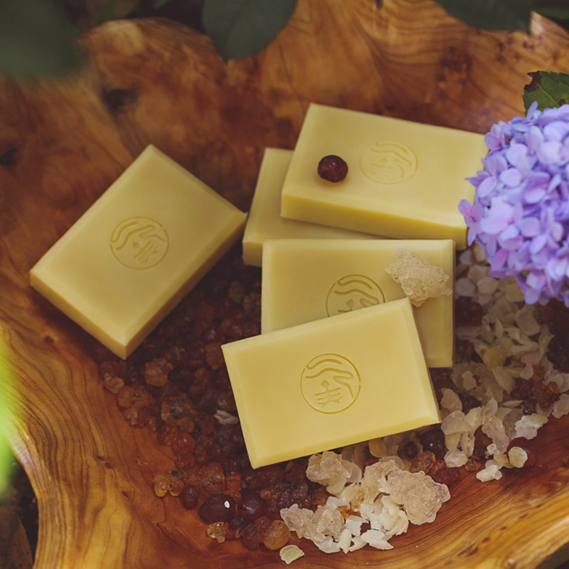 Mature] Shui Yu, gentle and independent female peach gum snow swallow soap dry mixed Q bomb