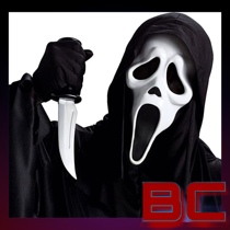 Fun World Genuine Ghost Face Scream Ghost Face Mask Scream Spot
