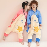 Детский динозавр, пижама, хлопковый стеганый осенний зимний спальный мешок