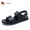 Bán Giày dép nam Camel Da mùa hè Thoải mái Dép giản dị Velcro Open Toe Beach Dép nam - Sandal