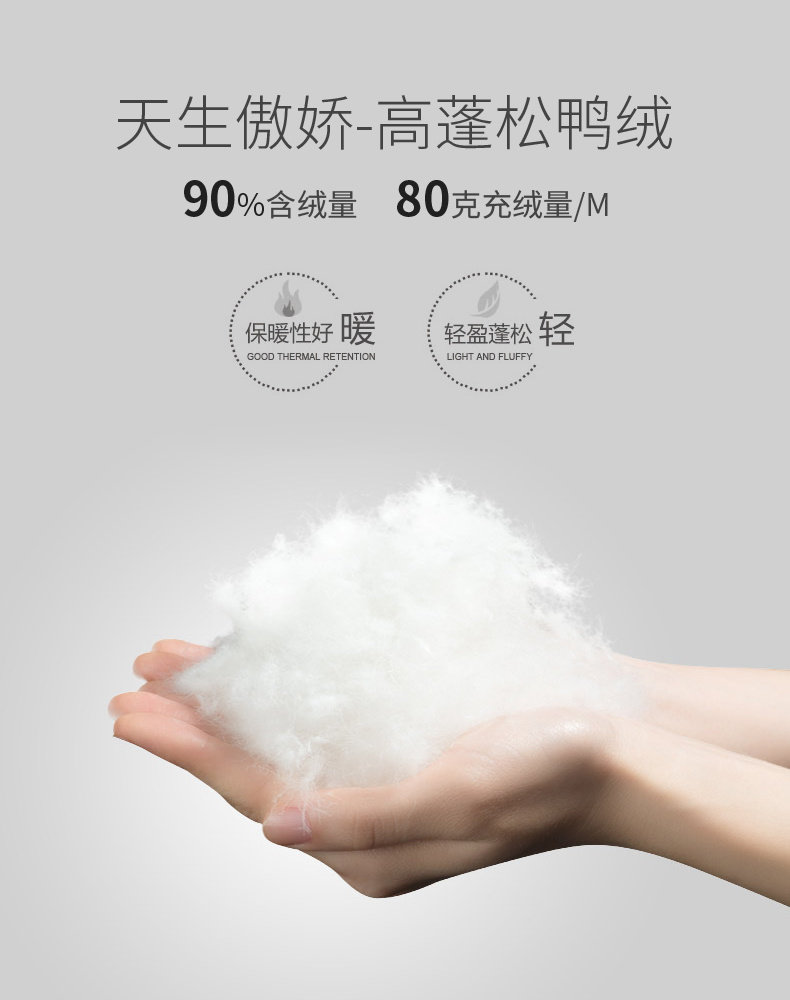 50白鸭绒是不是不暖和,50白鸭绒羽绒服能穿吗,50白鸭绒算羽绒服吗_大山谷图库