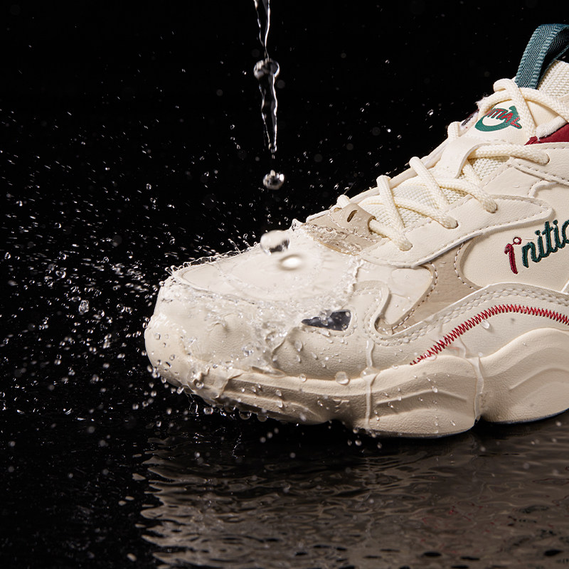 361男鞋运动鞋2025冬季防水防滑棉鞋老爹鞋男士加绒跑步休闲鞋子 2