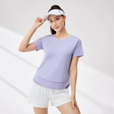 Спортивная летняя быстросохнущая дышащая футболка для спортзала, короткий рукав