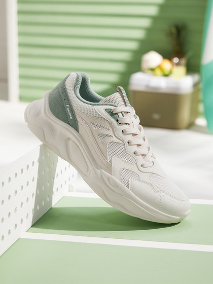 361运动鞋男2025夏季薄款轻便网面透起软底休闲老爹鞋男鞋鞋子