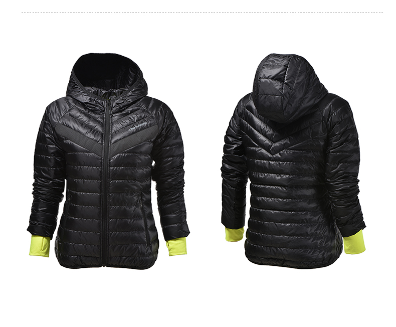 Đích thực 361 độ mùa đông của phụ nữ xuống áo khoác ấm áp và windproof trùm đầu giản dị áo khoác thể thao 561642206 áo phao nữ trung niên