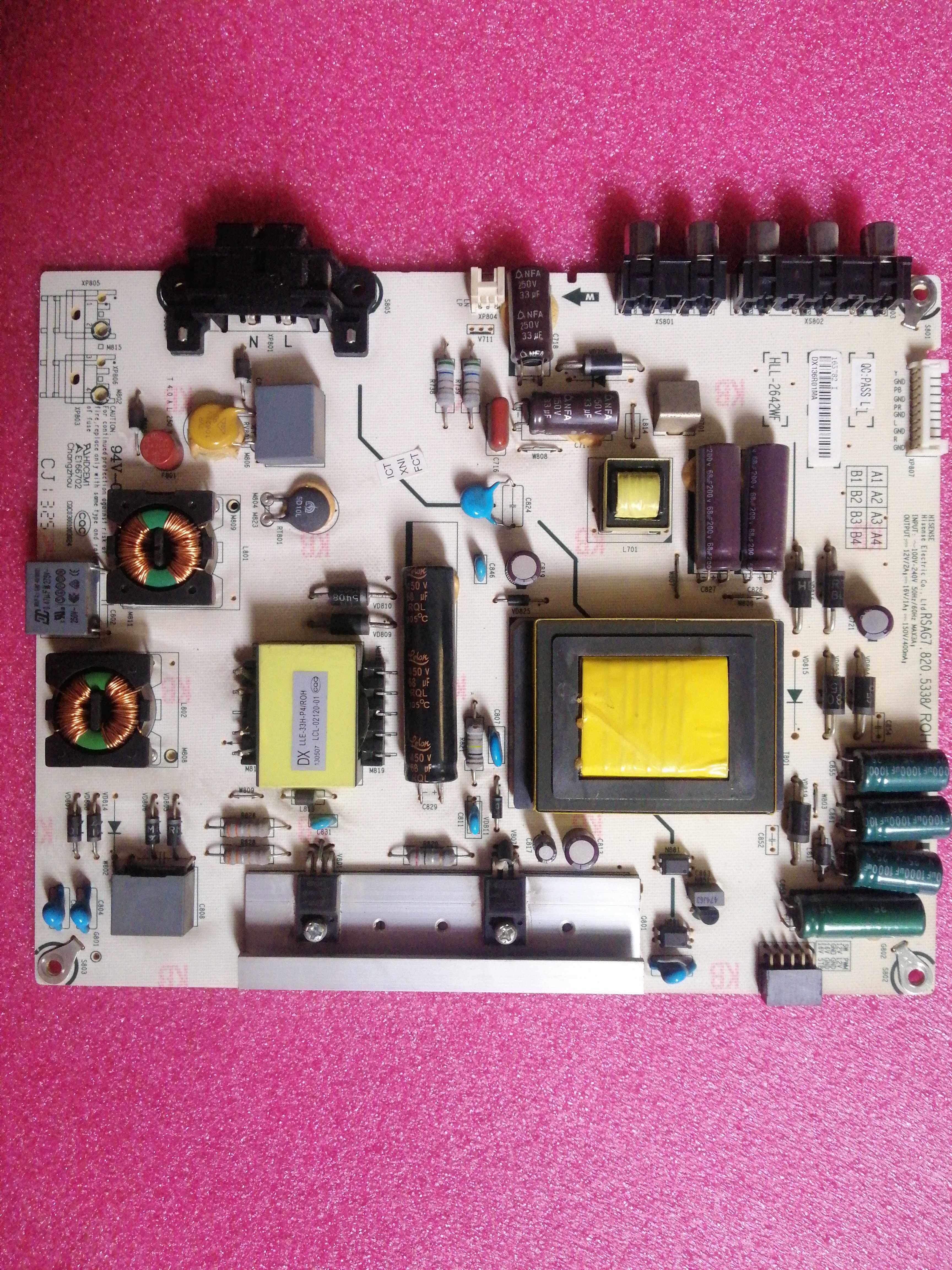 Hisense LED39EC260JD power supply RSAG7 820 5338 ROH
