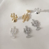 Ретро свеча, подвеска, серьги, ожерелье, аксессуары, 14 карат