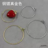 Медные серьги, треугольник, аксессуар, «сделай сам»