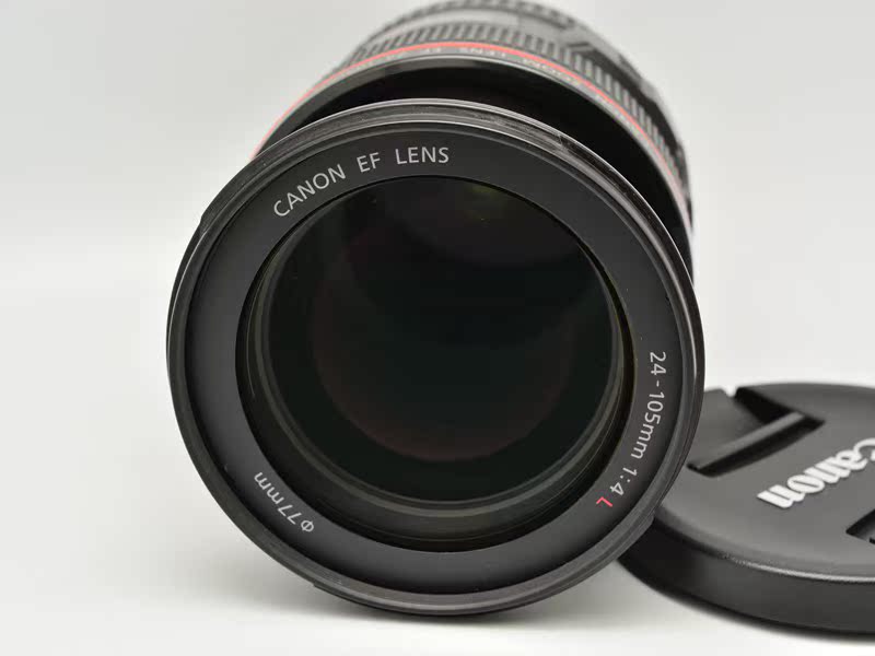 Canon EF 24-105mm f / 4L IS USM Ống kính ống kính vòng tròn màu đỏ 24-105 F4 SLR - Máy ảnh SLR lens cho fujifilm