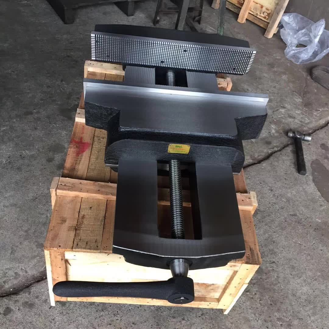 CNC Large Opening Old Tiger Pincer Planer machine with flat-mouth pliers bench vise gantry milling square pliers 16 inch opening 400