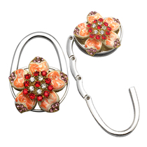 New Fashion Creative Pentagram Hanging Bag Hook Table Side Folded Hanging Bag Lady Bag bag Ornament Dual-use Hook