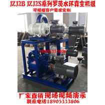Water ring type Roots unit vacuum pump high vacuum water ring vacuum pump Roots unit Roots vacuum pump