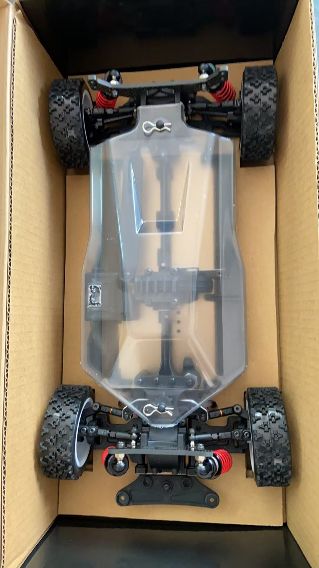 HNR Hongnuo FOXHOUND masofadan boshqarish pulti avtomobili 1/10 elektr ralli avtomobili RC drift poyga modeli SE ramka versiyasi