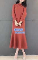 2019 winter counter fashion warm wool dress S4DLY2205 waltz one 1799