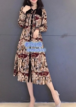 2019 winter counter dress S4DLY2129 Rich and charming warm sun light 1399