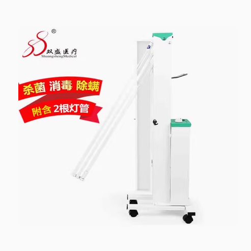 紫外线消毒灯车医疗诊所幼儿园家用移动式双灯管杀菌除螨