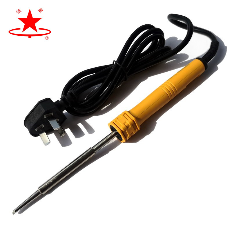 Silver star card TLN welding gun 25w inner heat 50w red copper head E type long life 35w electric iron three-patch antistatic