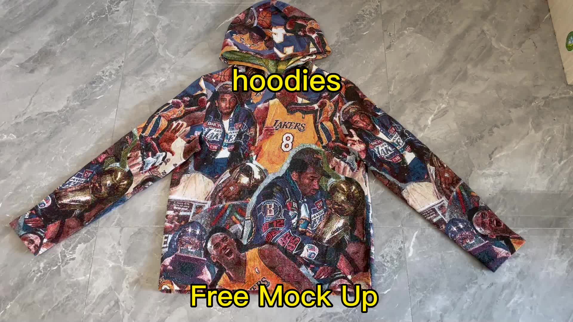 Custom Tapestry Blanket Hoodie For Men Streetwear Fashion High Quality Clothing Casual Woven