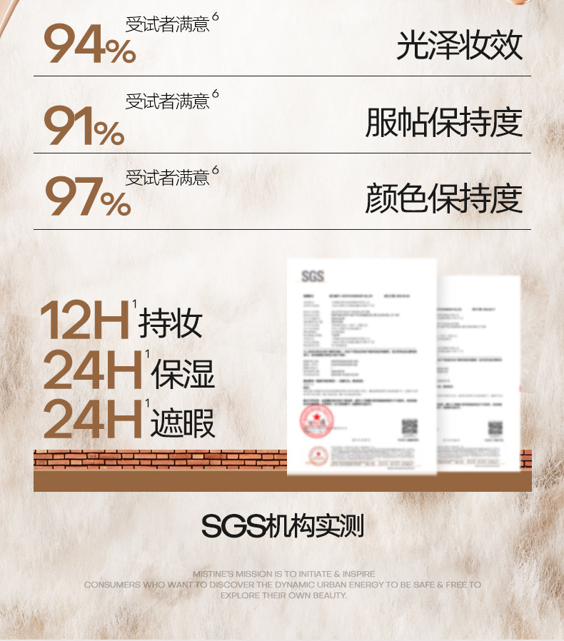 【香港直邮】 泰国 蜜丝婷 买1送5 干皮款LF100 自然奶油肌 【豹豹限定套装】