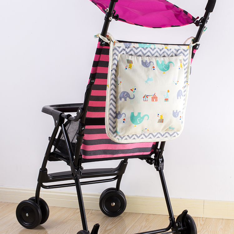 Baby stroller hanging bag storage bag Baby bed hanging bag storage bag Multi-purpose universal bottle diaper storage
