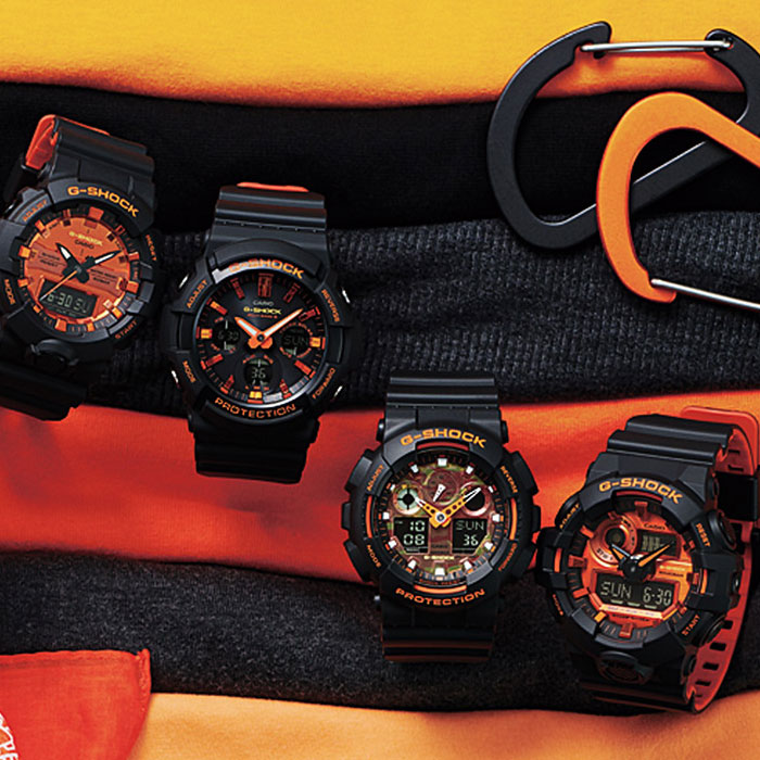 5Cgo CASIO Casio G-SHOCK camouflage GA-100BR-1A GA-800BR-1A sports watch