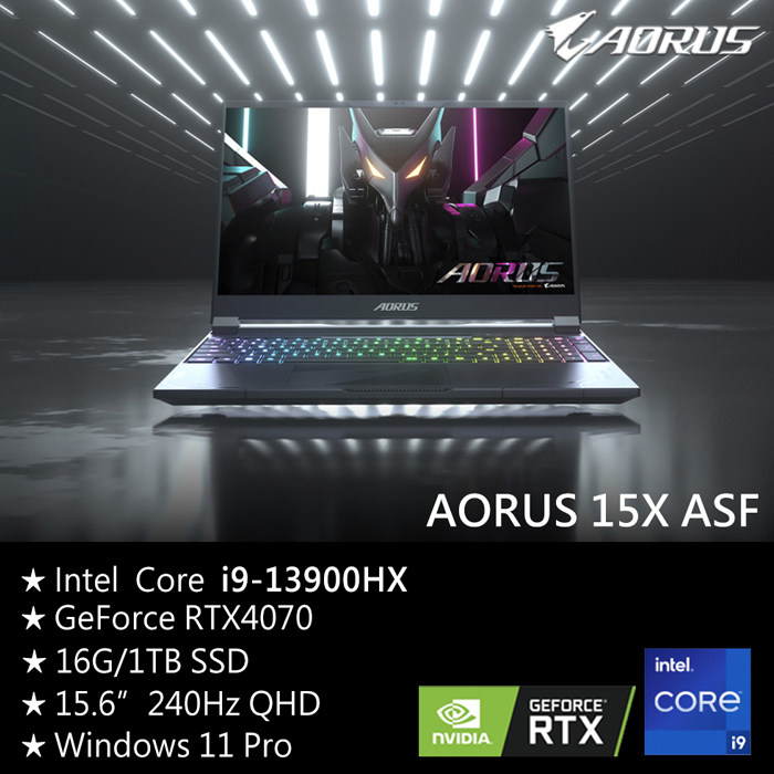 2023 TARUS 15X ASF 15 6-inch gaming laptop i9-13900HX RTX4070