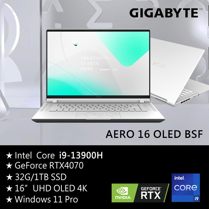 2023 TAERO 16 OLED BSF designers game 4K laptop 13 generation i9 RTX4070