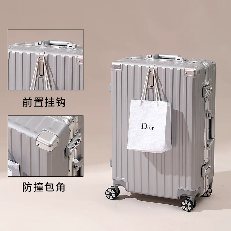 Capacious suitcase, box for traveling, 20 inch