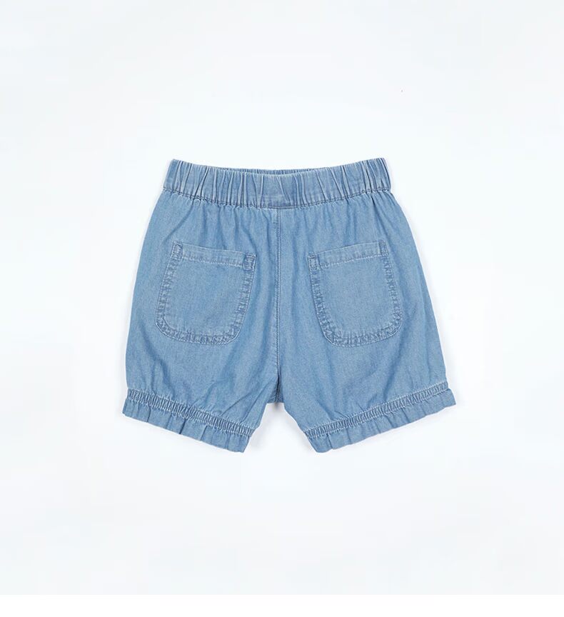 C & A bé gái cotton co giãn eo mùa hè quần short mới quần âu nước ngoài CA200217813 - Quần quần đùi bé trai