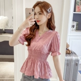 Брендовый приталенный корсет, футболка, короткий рукав