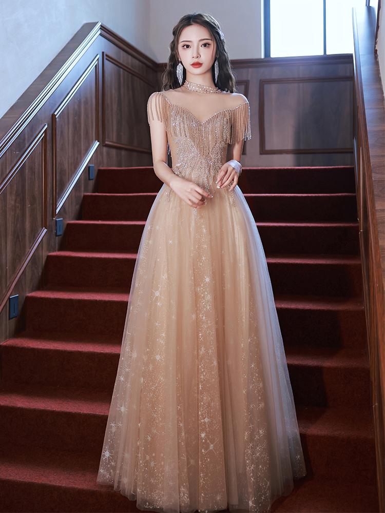 Fashionable advanced evening dress, skirt, high-quality style Fashionable advanced evening dress, skirt, high-quality style