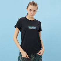 (mustard original) Yongle Chinese wind round collar concise neutral printing design for male and female couples version half sleeve T-shirt