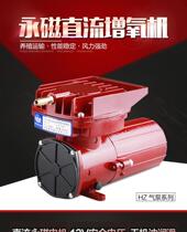 Oil-free permanent magnet DC inflatable aerator hz-035a 060 100 120W battery pump 12V fish pump
