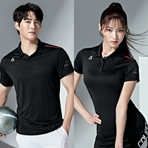 2022 New Pint Korea Pepole Light Brand CA5 Badminton Suit Men And Women Speed Dry Short Sleeve Sweat