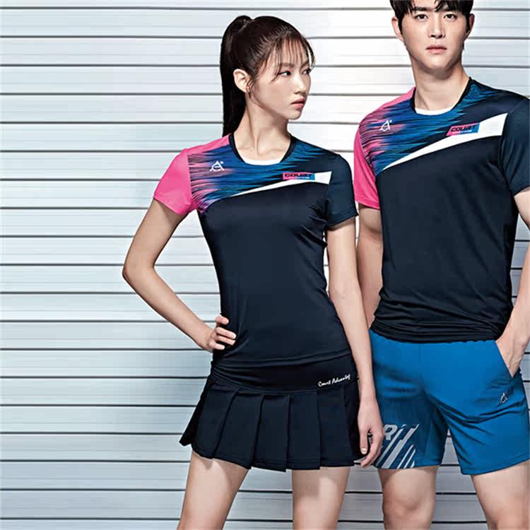 2022 new Korean wear very light brand CA5 badminton clothing female quick-drying short-sleeved sweat-absorbing suit