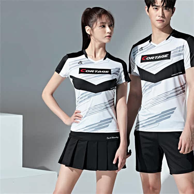 2022 new Korean wear very light brand CA5 badminton clothing female quick-drying short-sleeved sweat-absorbing suit
