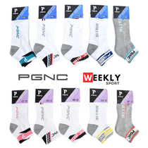2022SS new Korean wear cool PGNC sports badminton socks towel socks sweat-absorbent and deodorant men and women