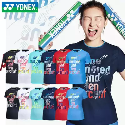 Special price YONEX badminton uniform YY couple unionix team uniform quick dry sweat absorption T-shirt short sleeve