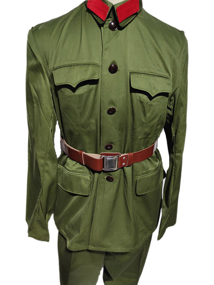 Inventory collection 65-style suit 78-style polyester card cadre suit soldier suit nostalgic party commemoration of retirement memories