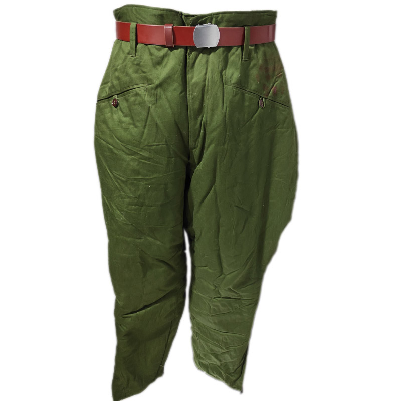 Inventory collection 65-style breeches old-fashioned wool cotton trousers polyester card cotton breeches retired 65-style veteran trousers