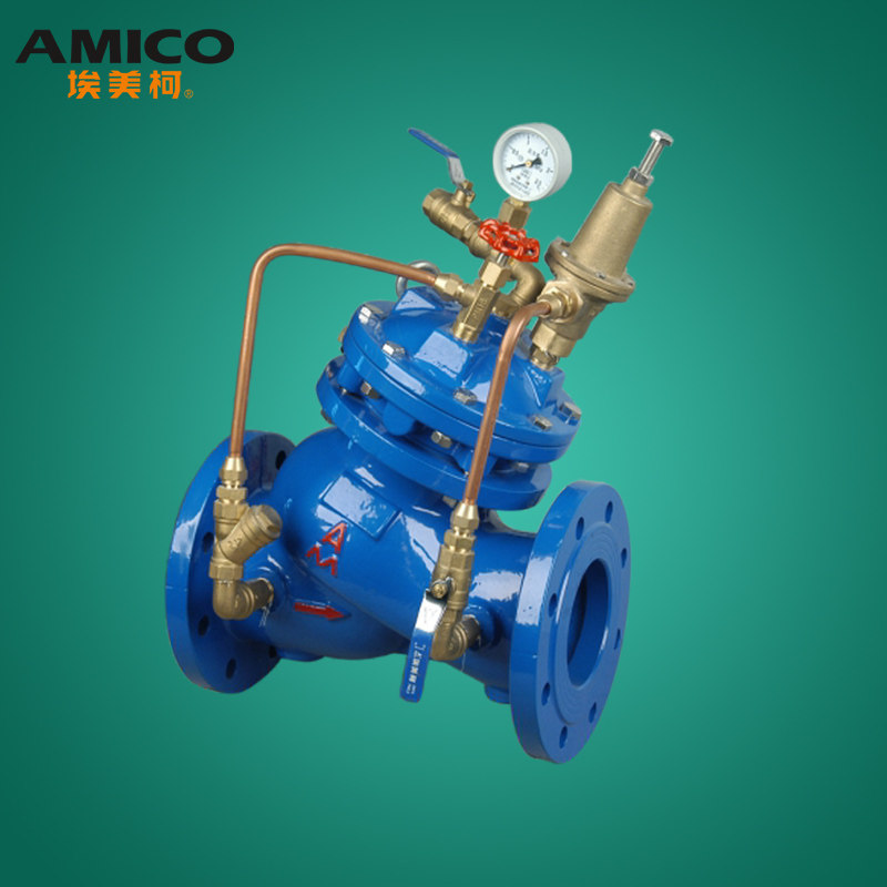 Emmeke relief valve A742X cast iron flange hydro-control pressure relief valve 9950X-Taobao