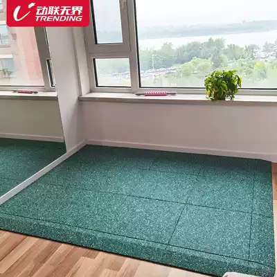 Gym floor mats Shock absorbers Rubber mats Household indoor sports floor tiles Power area sound isolation mats Dumbbell mats Thickened