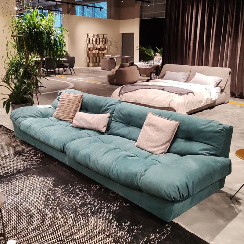 Baxter Milan Down Clouds Sofa Milan Designer Milano Cloth Art Modern Minima Small Family Sofa