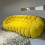 Модная креативная изогнутая ткань для гостиной, дизайнерский диван, популярно в интернете