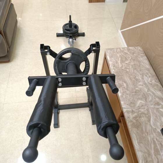 Huck Squat Press Shoulder and Back Single-Hand Barbell Rack Incline Barbell Press Training Bar Auxiliary Handle